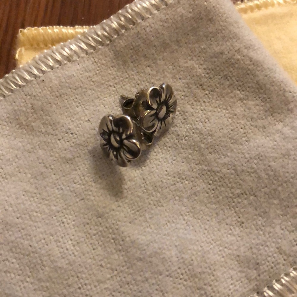 James Avery Flower earrings
